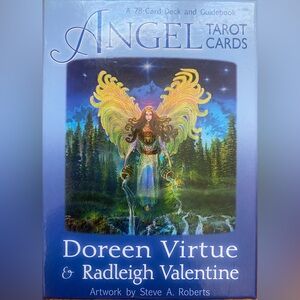 Original Tarot Angels Oracle Deck and Book Box Set - Doreen Virtue - Gently Used